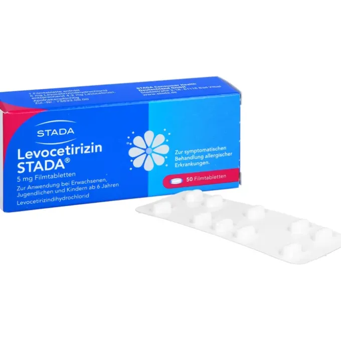 LEVOCETIRIZIN STADA 5 mg Filmtabletten 50 St
