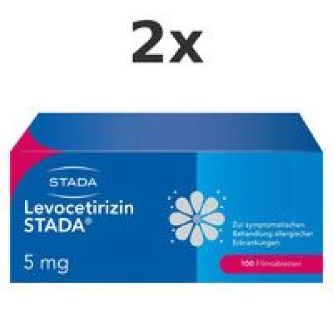 LEVOCETIRIZIN STADA 5 mg Filmtabletten Set 2x 100St