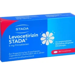 LEVOCETIRIZIN STADA 5 mg Filmtabletten 20 St