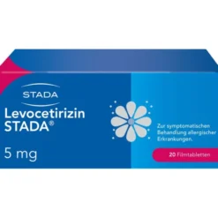LEVOCETIRIZIN STADA 5 mg Filmtabletten 20 St