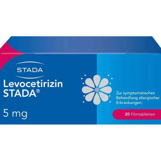 LEVOCETIRIZIN STADA 5 mg Filmtabletten 20 St