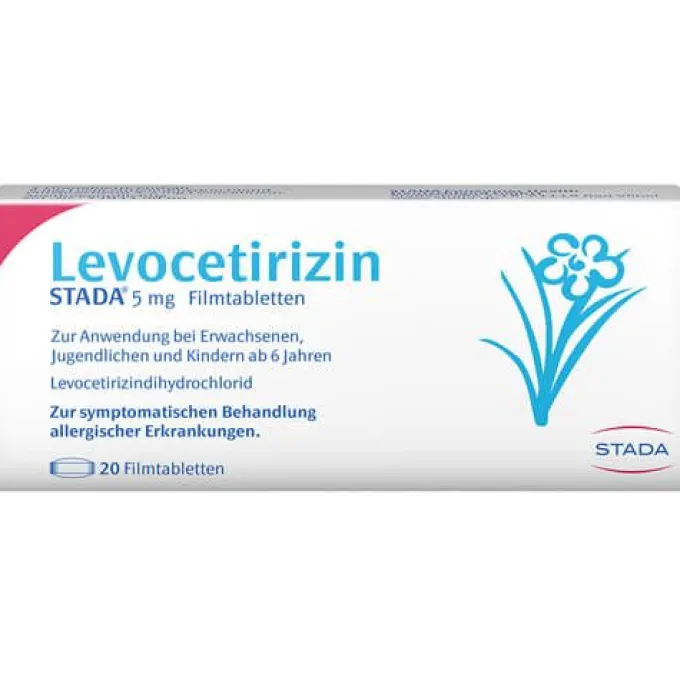 LEVOCETIRIZIN STADA 5 mg Filmtabletten 20 St