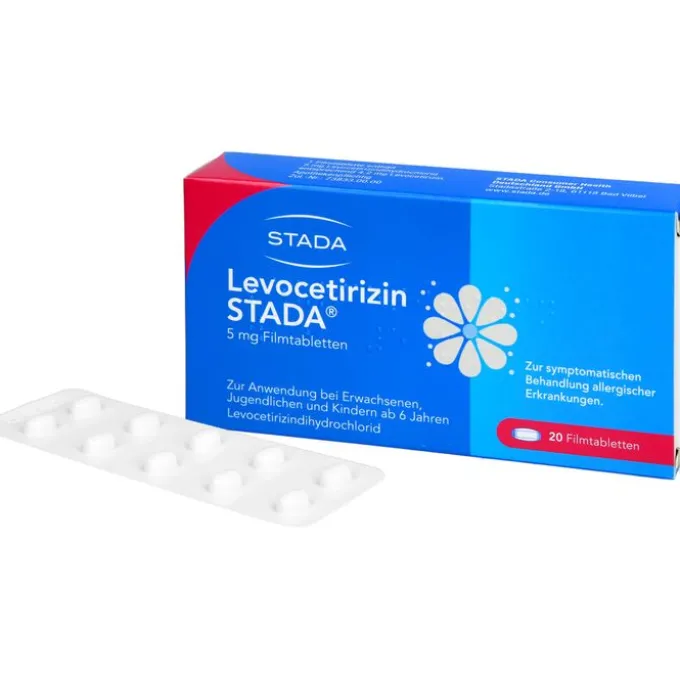 LEVOCETIRIZIN STADA 5 mg Filmtabletten 20 St