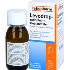 LEVODROP-ratiopharm Hustenstiller 6 mg/ml LSE 100 ml