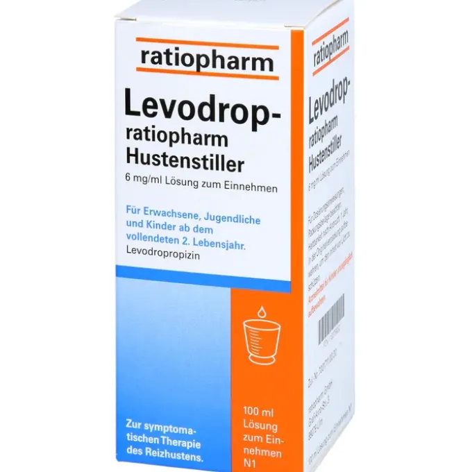 LEVODROP-ratiopharm Hustenstiller 6 mg/ml LSE 100 ml