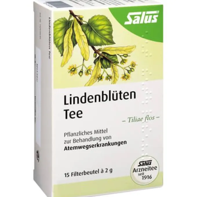 LINDENBLÜTEN ARZNEITEE Tiliae flos Bio Salus Fbtl. 15 Stück
