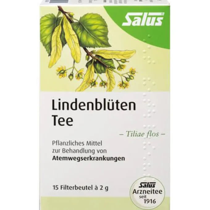 LINDENBLÜTEN ARZNEITEE Tiliae flos Bio Salus Fbtl. 15 Stück