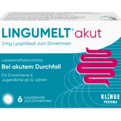 LINGUMELT akut 2 mg Lyophilisat zum Einnehmen 6 St