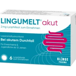 LINGUMELT akut 2 mg Lyophilisat zum Einnehmen 6 St