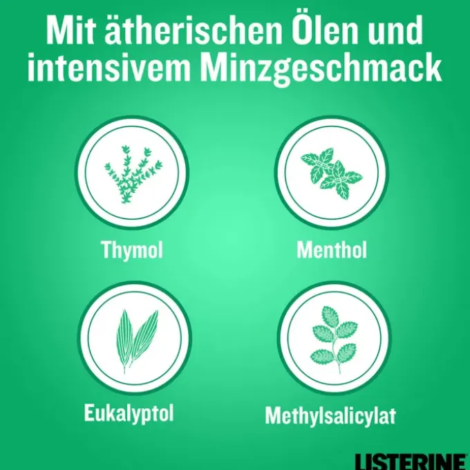 LISTERINE Fresh Mint Mundspülung 500 ml