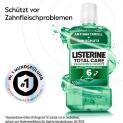 LISTERINE Total Care Zahnfleisch-Schutz Mundspül. 500 ml