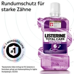 LISTERINE Total Care Zahn-Schutz Mundspülung 500 ml