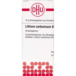 LITHIUM CARBONICUM D 6 Globuli 10 g