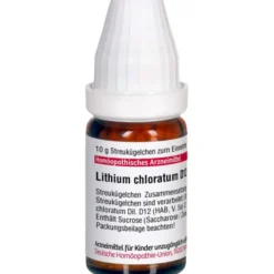 LITHIUM CHLORATUM D 12 Globuli 10 g