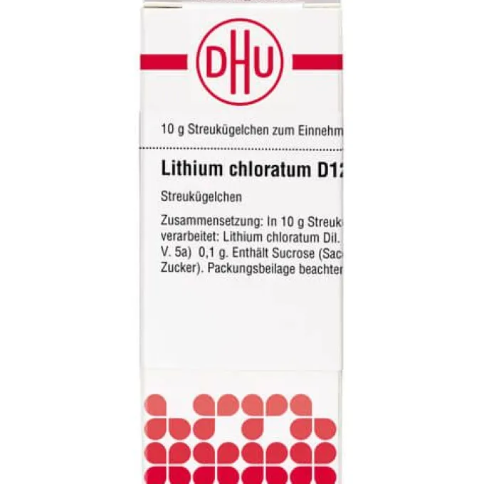 LITHIUM CHLORATUM D 12 Globuli 10 g