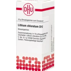 LITHIUM CHLORATUM D 12 Globuli 10 g