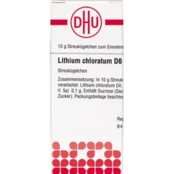 LITHIUM CHLORATUM D 6 Globuli 10 g