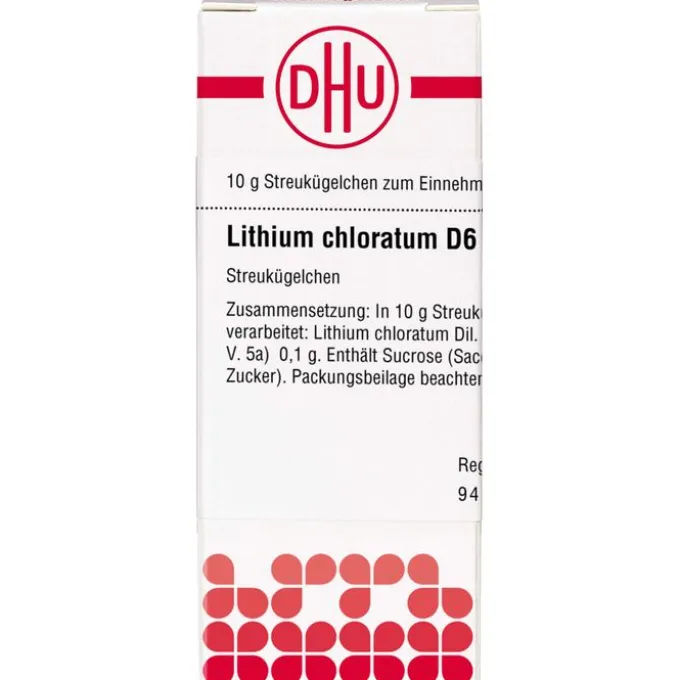 LITHIUM CHLORATUM D 6 Globuli 10 g