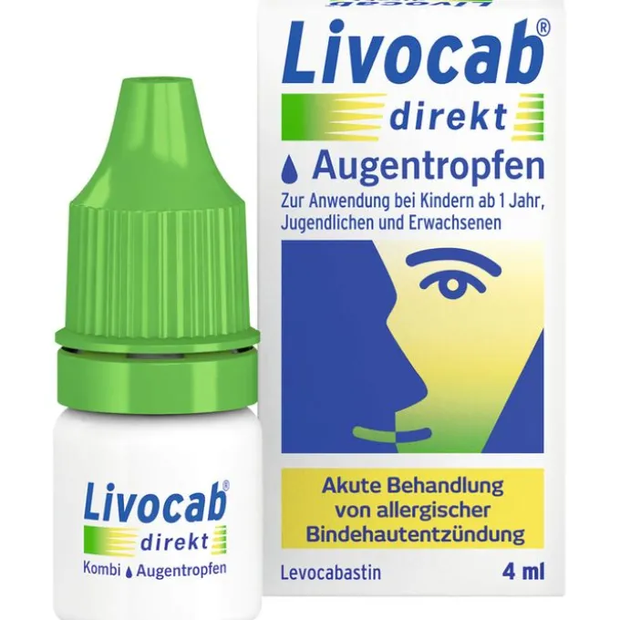 LIVOCAB direkt Augentropfen 4 ml