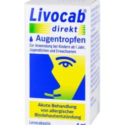 LIVOCAB direkt Augentropfen 4 ml