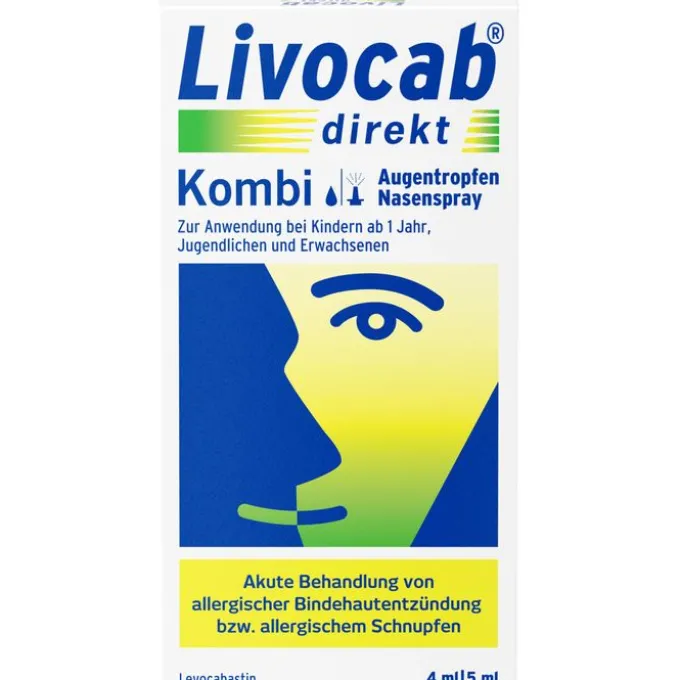 Livocab®direkt Nasenspray/Augentropfen Kombi 1 P