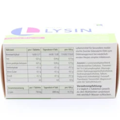 L-LYSIN 750 mg Tabletten 90 Stück