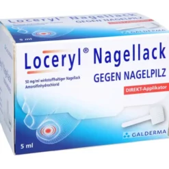 LOCERYL Nagellack gegen Nagelpilz DIREKT-Applikat. 5 ml