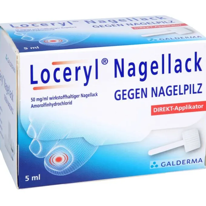 LOCERYL Nagellack gegen Nagelpilz DIREKT-Applikat. 5 ml