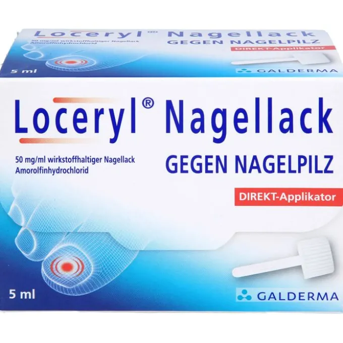 LOCERYL Nagellack gegen Nagelpilz DIREKT-Applikat. 5 ml