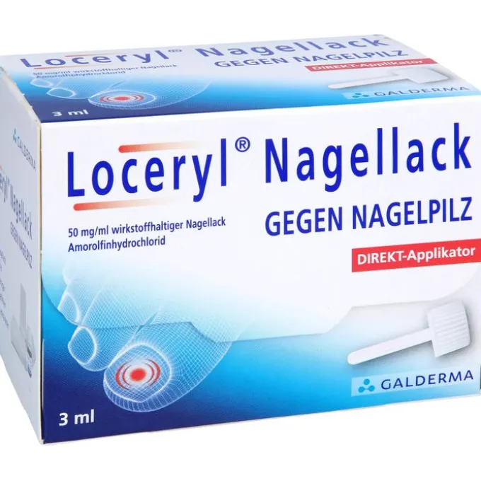 LOCERYL Nagellack gegen Nagelpilz DIREKT-Applikat. 3 ml