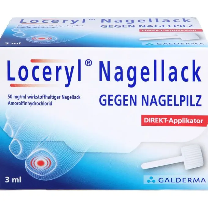 LOCERYL Nagellack gegen Nagelpilz DIREKT-Applikat. 3 ml