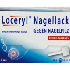 LOCERYL Nagellack gegen Nagelpilz DIREKT-Applikat. 3 ml