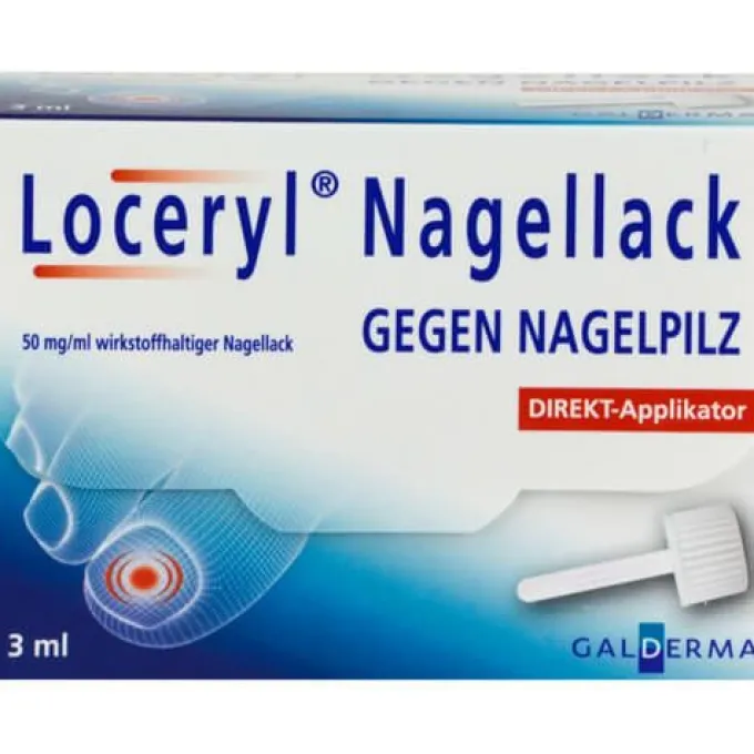 LOCERYL Nagellack gegen Nagelpilz DIREKT-Applikat. 3 ml