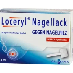 LOCERYL Nagellack gegen Nagelpilz DIREKT-Applikat. 3 ml