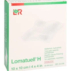 LOMATUELL H Salbentüll 10x10 cm steril 50 St