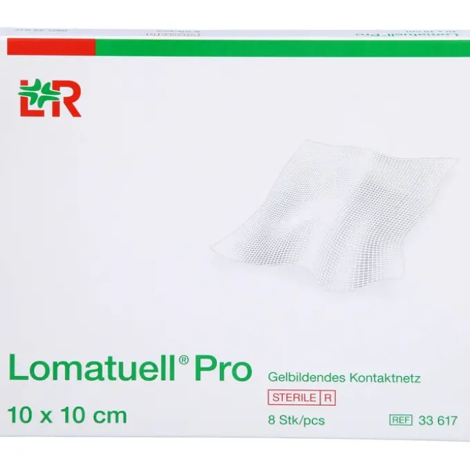 LOMATUELL Pro 10x10 cm steril 8 St