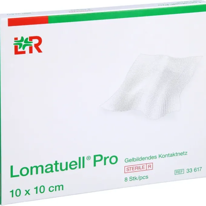 LOMATUELL Pro 10x10 cm steril 8 St