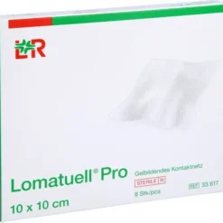 LOMATUELL Pro 10x10 cm steril 8 St
