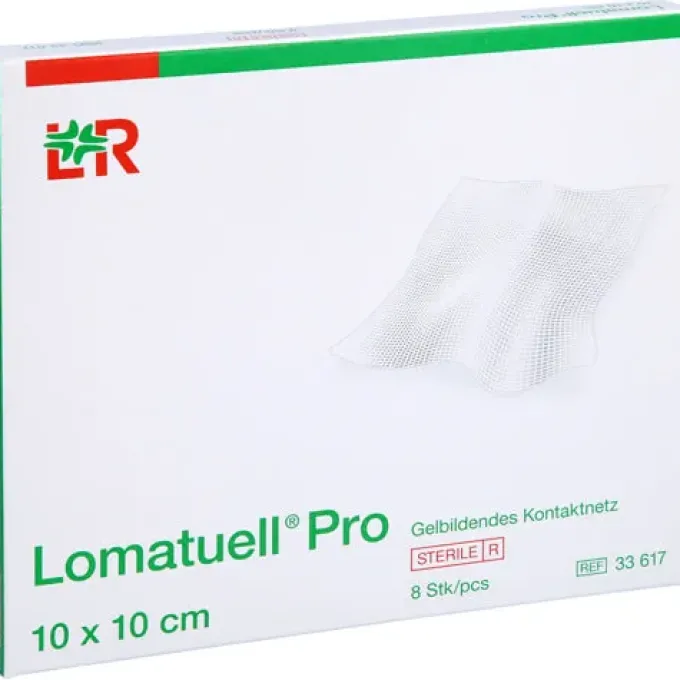 LOMATUELL Pro 10x10 cm steril 8 St
