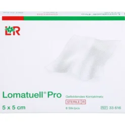 LOMATUELL Pro 5x5 cm steril 8 St