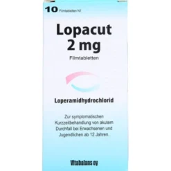 LOPACUT 2 mg Filmtabletten 10 St