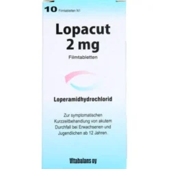 LOPACUT 2 mg Filmtabletten 10 St