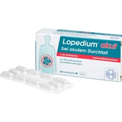 LOPEDIUM akut bei akutem Durchfall Hartkapseln 10 St