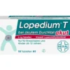 LOPEDIUM T akut bei akutem Durchfall Tabletten 10 St