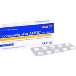 LOPERAMID akut Aristo 2 mg Tabletten 10 St