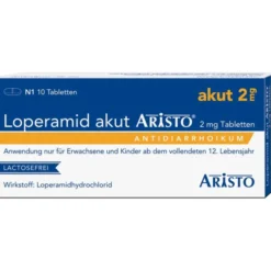 LOPERAMID akut Aristo 2 mg Tabletten 10 St