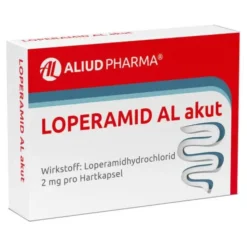 Loperamid AL akut bei akutem Durchfall 10 St