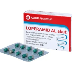 Loperamid AL akut bei akutem Durchfall 10 St