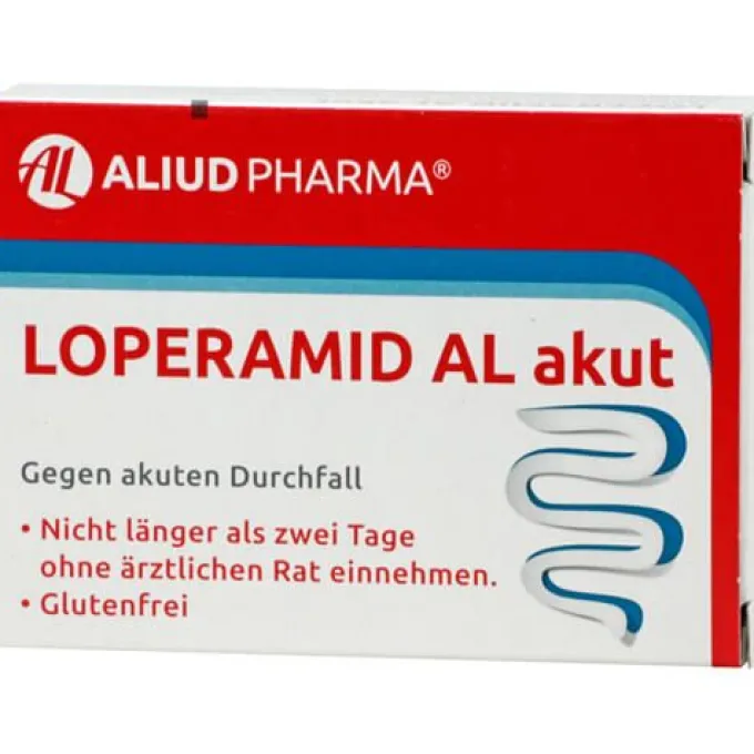 Loperamid AL akut bei akutem Durchfall 10 St