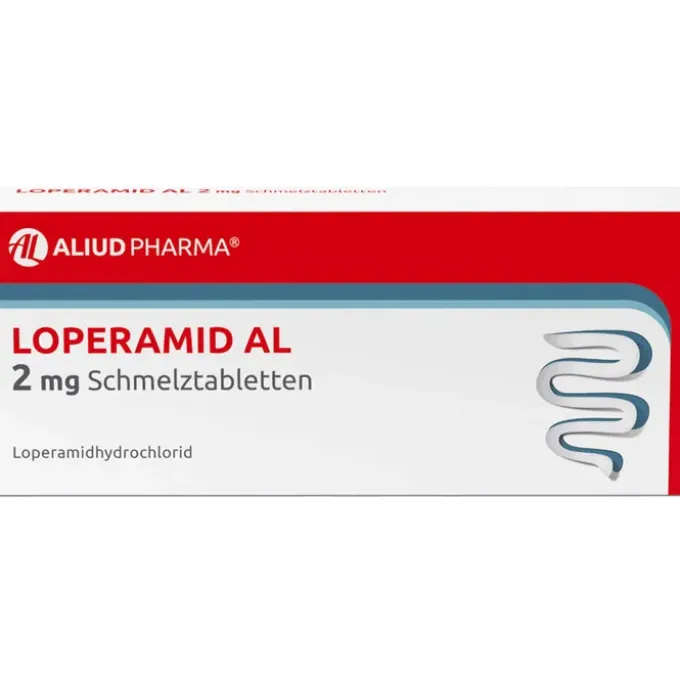 Loperamid AL akut bei akutem Durchfall 10 St